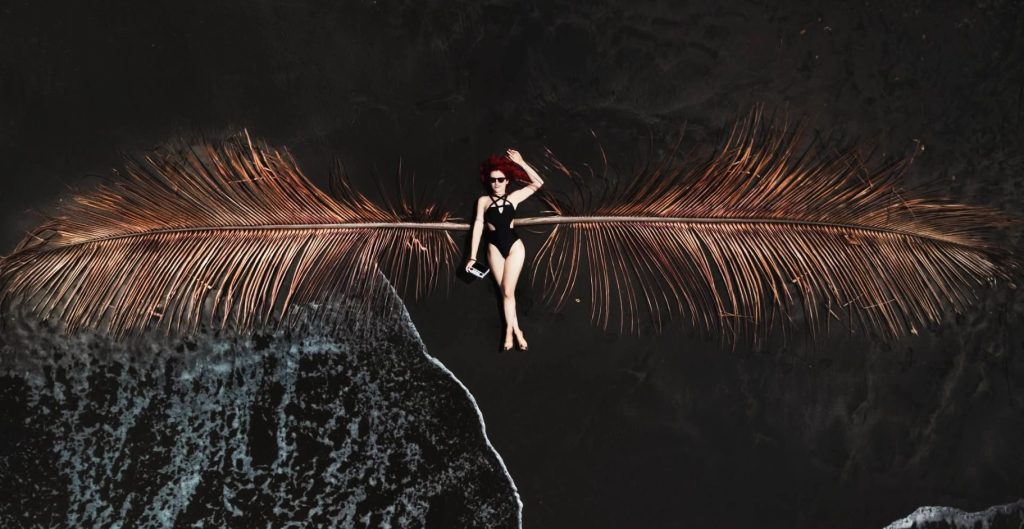 spiagge caraibiche molto “goth” in&nbsp;martinica